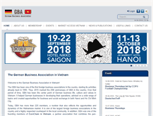 Tablet Screenshot of gba-vietnam.org